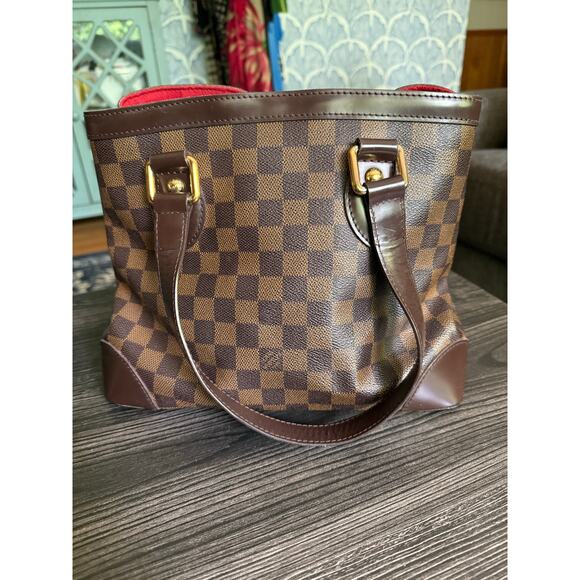 Louis Vuitton Coated Canvas Hampstead GM - Picture 9 of 10